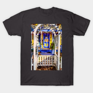 Yellow Door Victorian Gingerbread Cottage T-Shirt